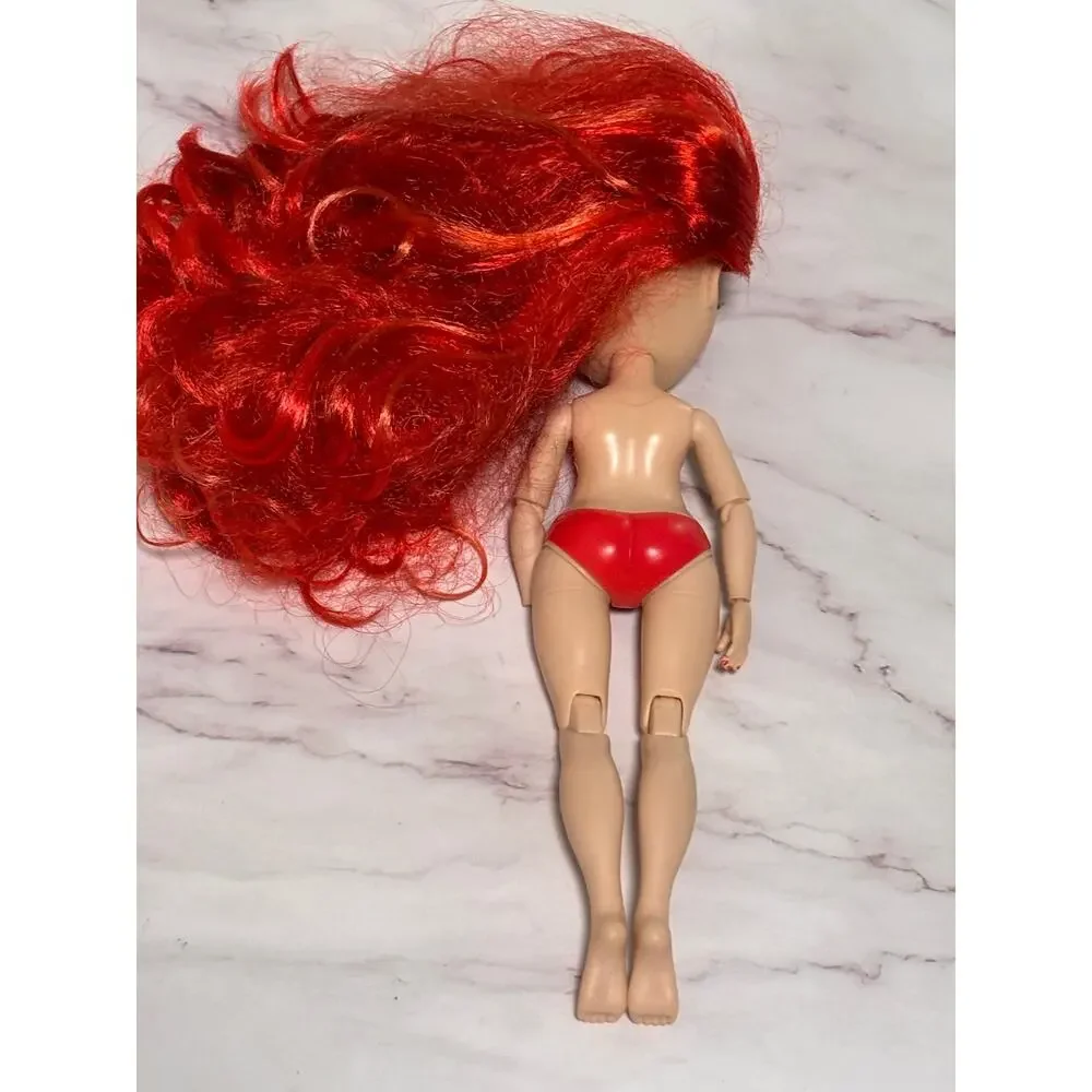 Rainbow High Winter Break Ruby Anderson Nude Doll Red Articulated MGA